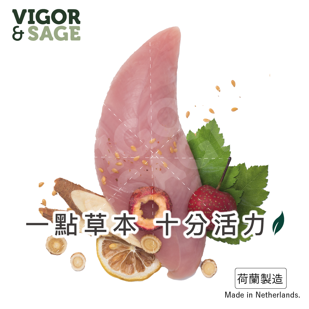 Vigor & Sage丨黃芪老貓糧 400g(VS-17055)