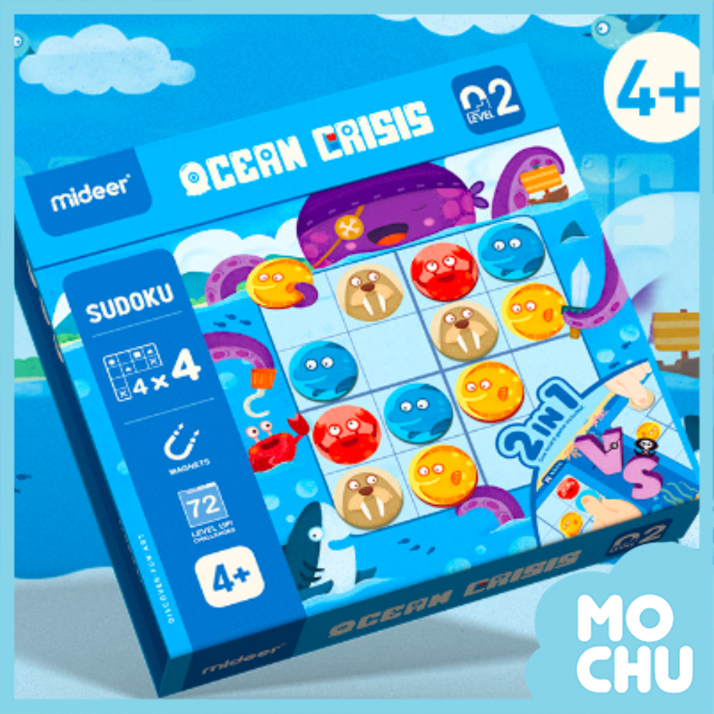 海洋探險2合一磁力數獨桌遊