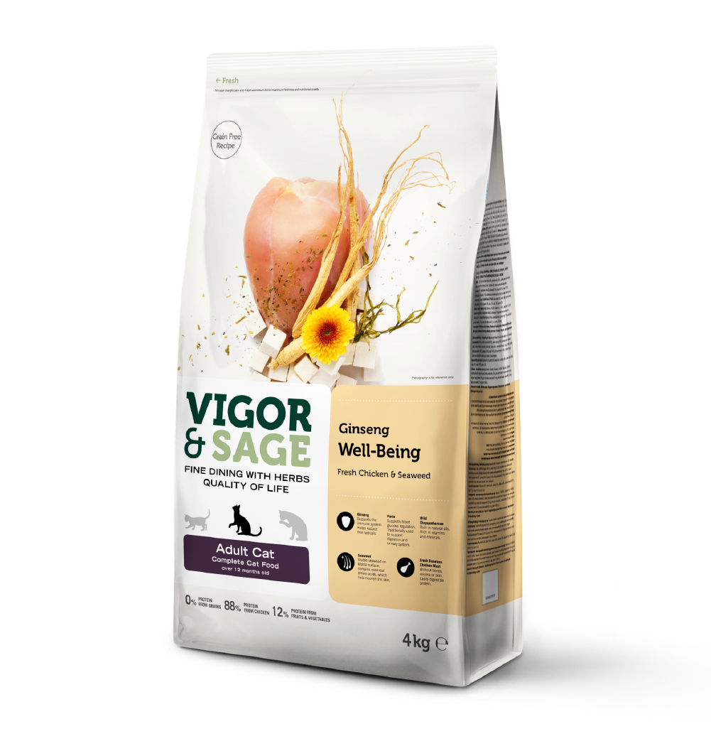 Ginseng Well-Being Adult cat 4kg (17078)