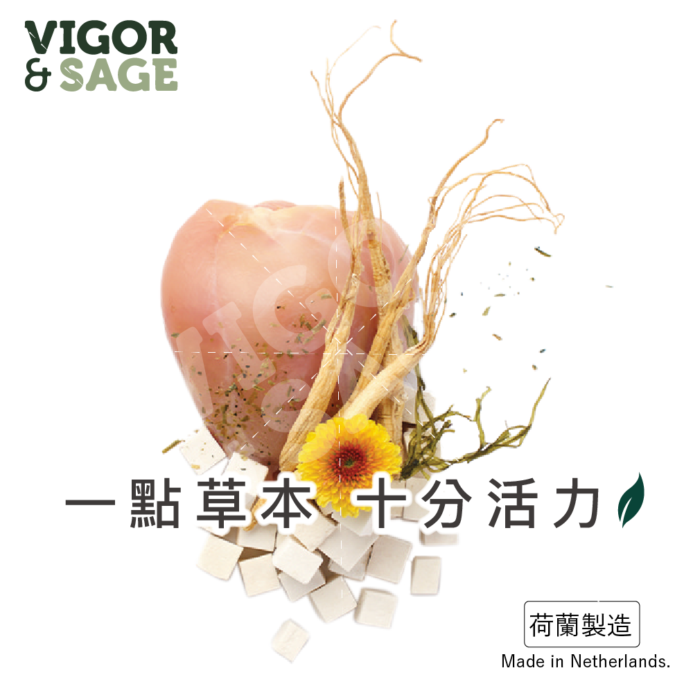 Vigor&Sage | 人參健體成貓糧 10kg (VS-17035)