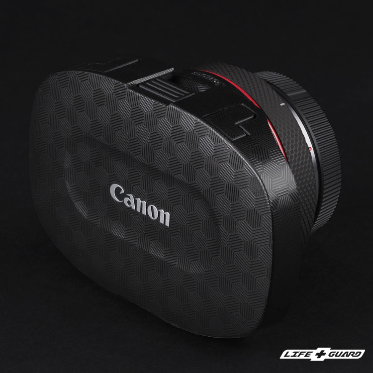 LIFE+GUARD Canon RF 5.2mm F2.8 L 專用六角光幻黑貼膜產品圖