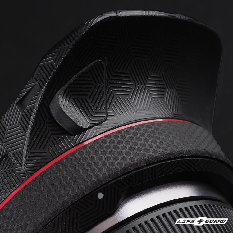 LIFE+GUARD Canon RF 5.2mm F2.8 L 專用六角光幻黑貼膜產品圖