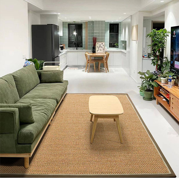 和式布邊劍麻地毯