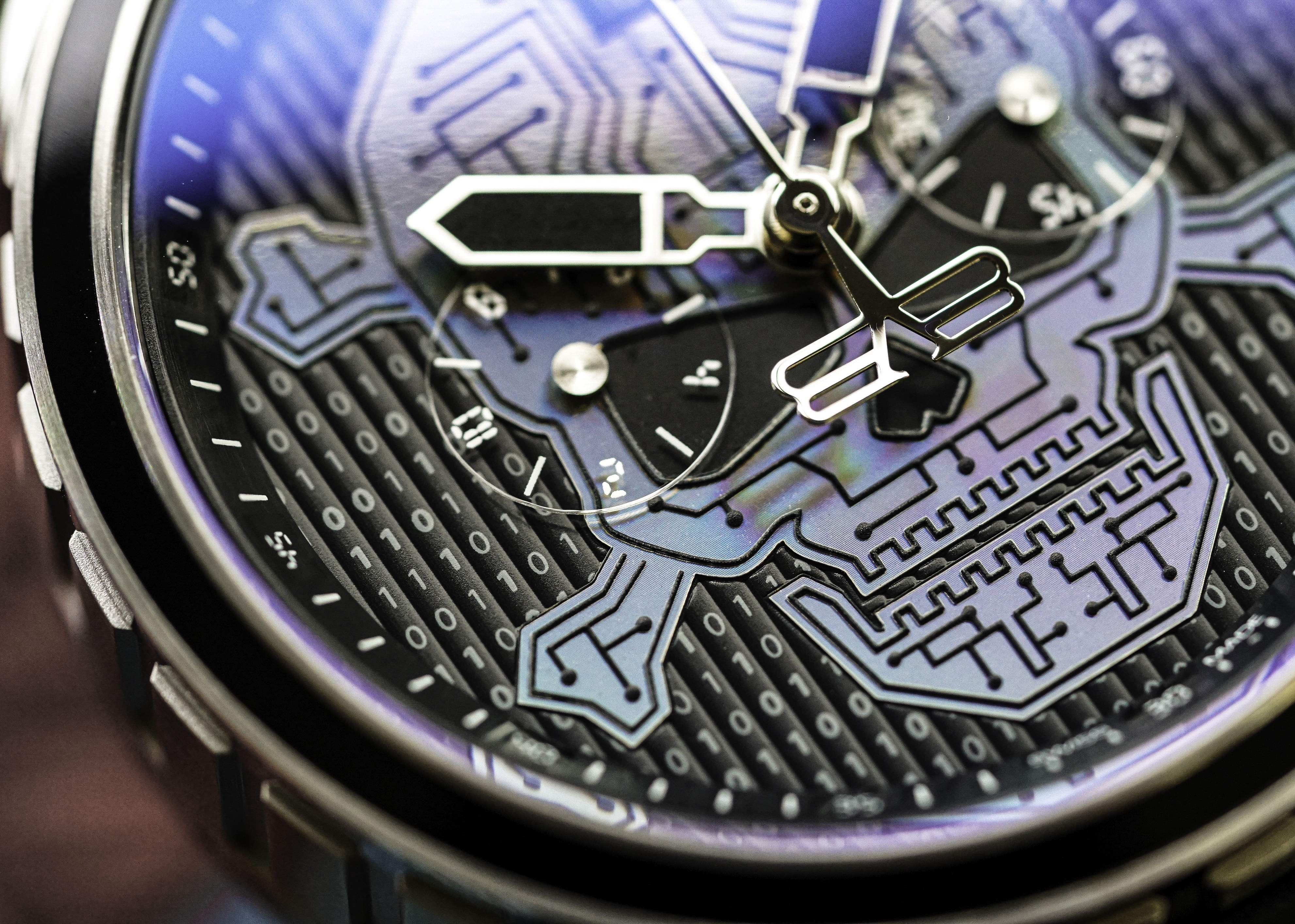 BOMBERG BOLT-68  Heritage系列 數位骷髏腕錶