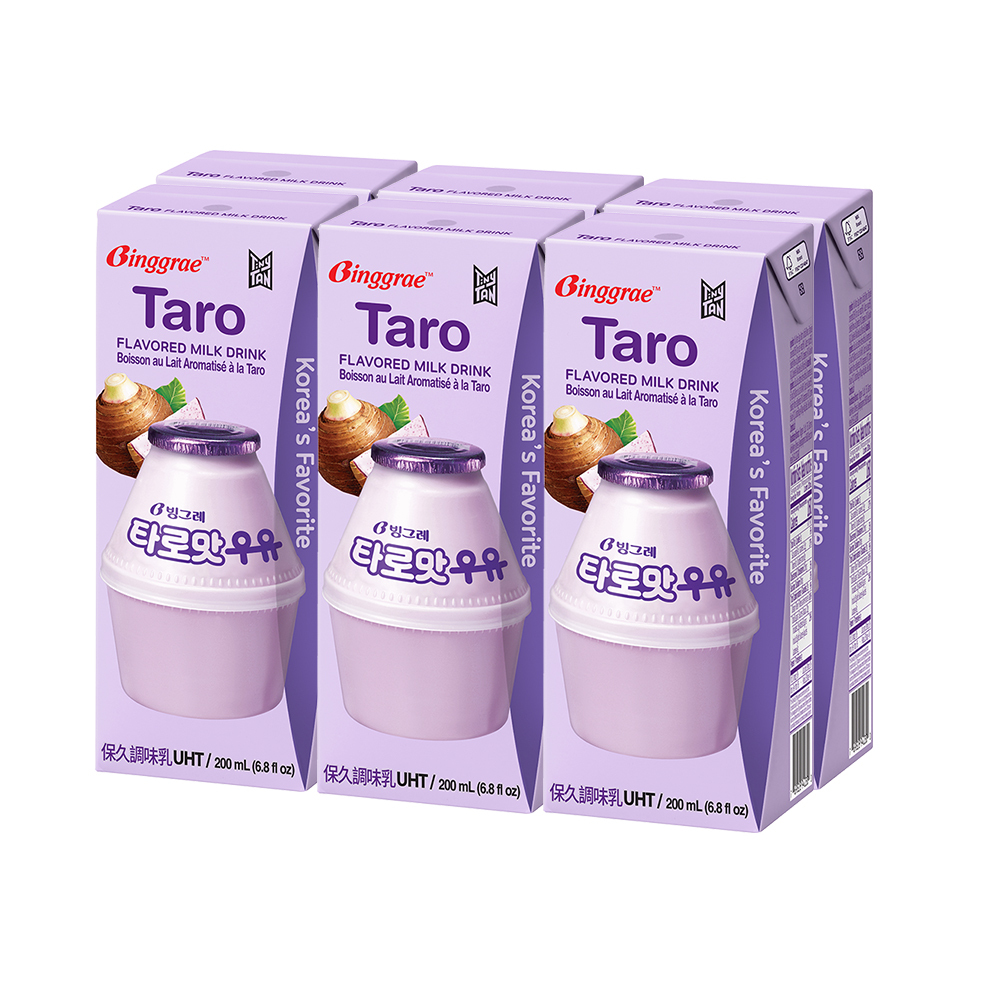 【韓味不二】Binggrae芋頭牛奶200ml