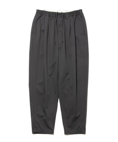 COOTIE PRODUCTIONS - T/C 2 TUCK EASY ANKLE PANTS / GRAY