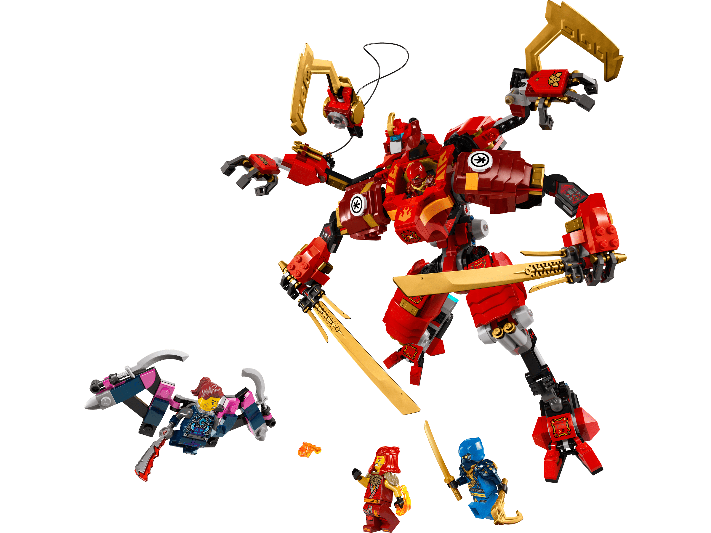 LEGO 71812 赤地的忍者攀爬機械人樂高® Ninjago系列