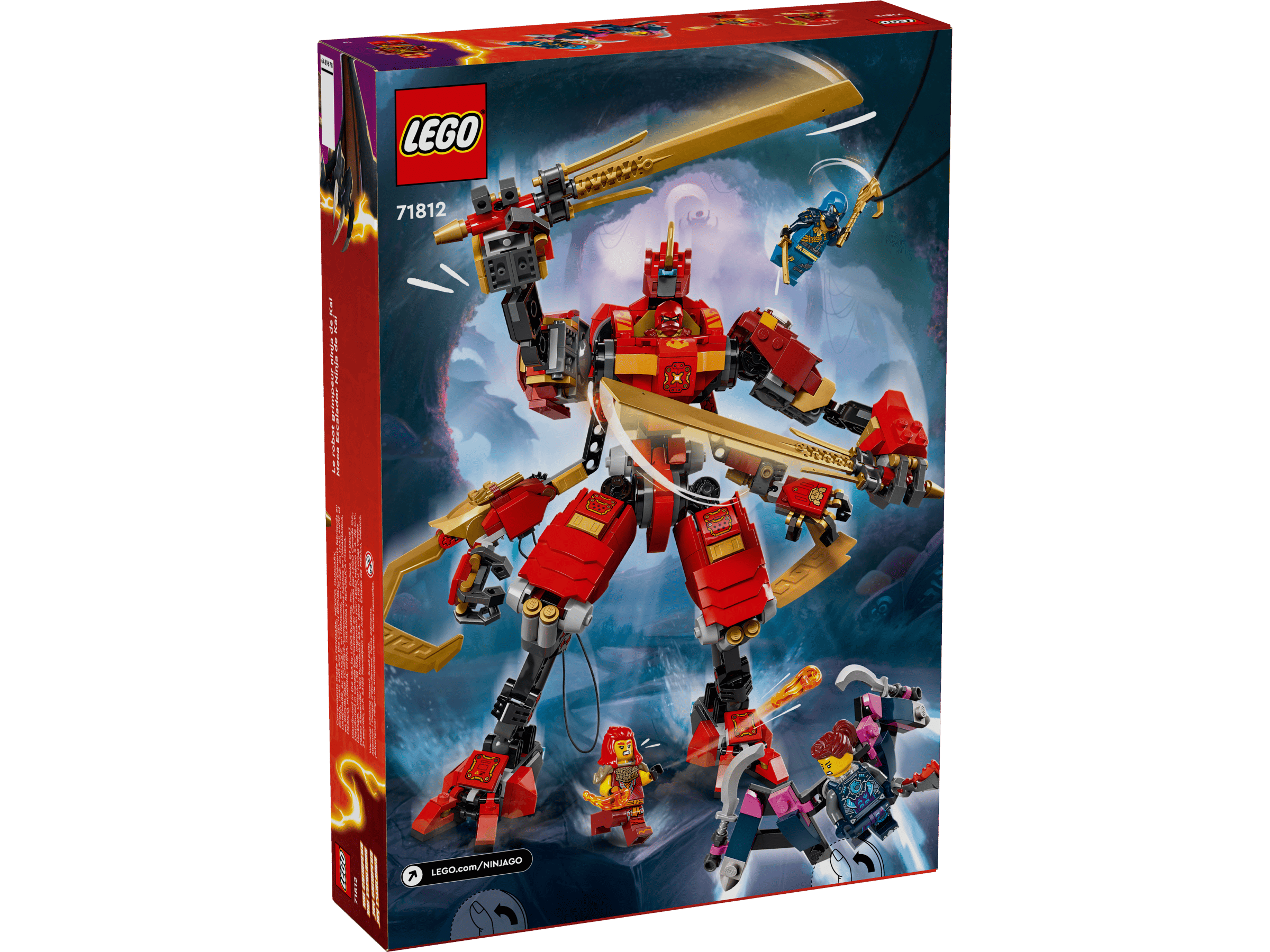 LEGO 71812 赤地的忍者攀爬機械人樂高® Ninjago系列