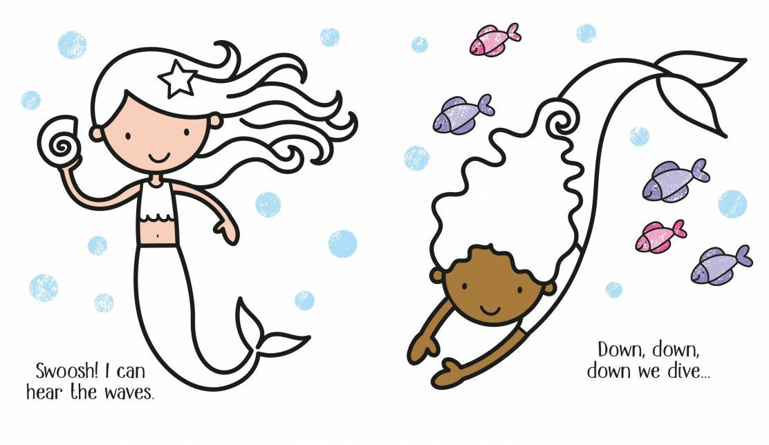 First Colouring Mermaids