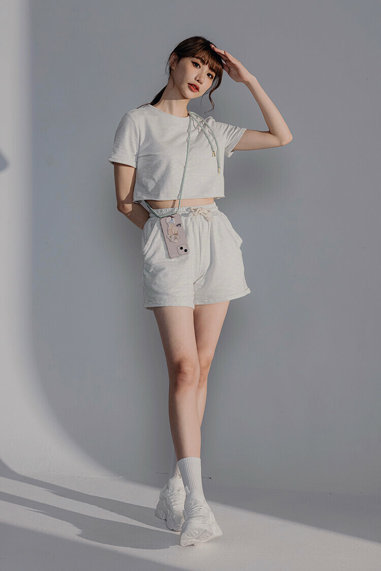 熱情女孩 - (客製化姓名) iPhone透明掛繩手機殼