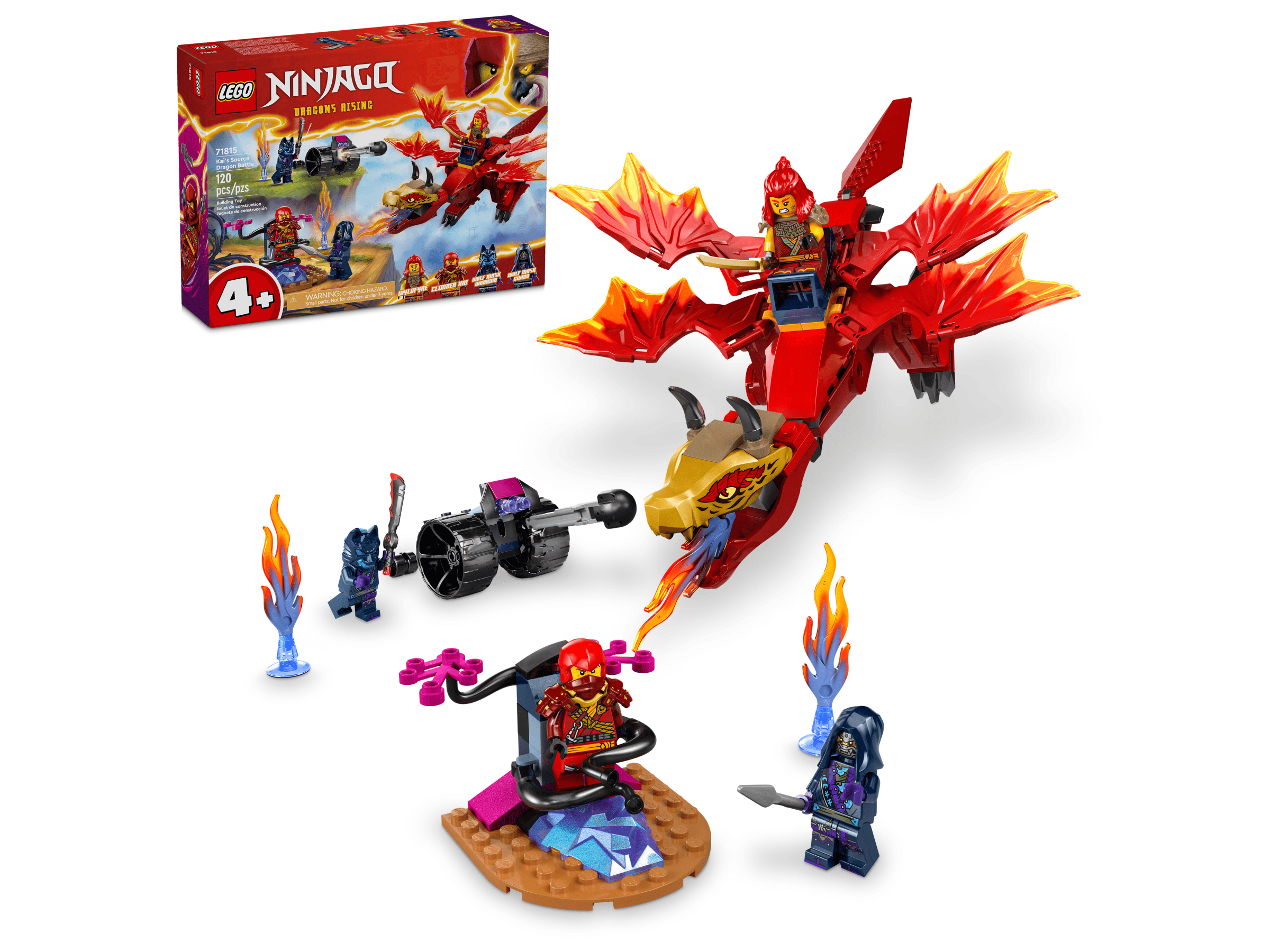 時代白磁 LEGO 71815 赤地的來源龍之戰樂高® Ninjago系列