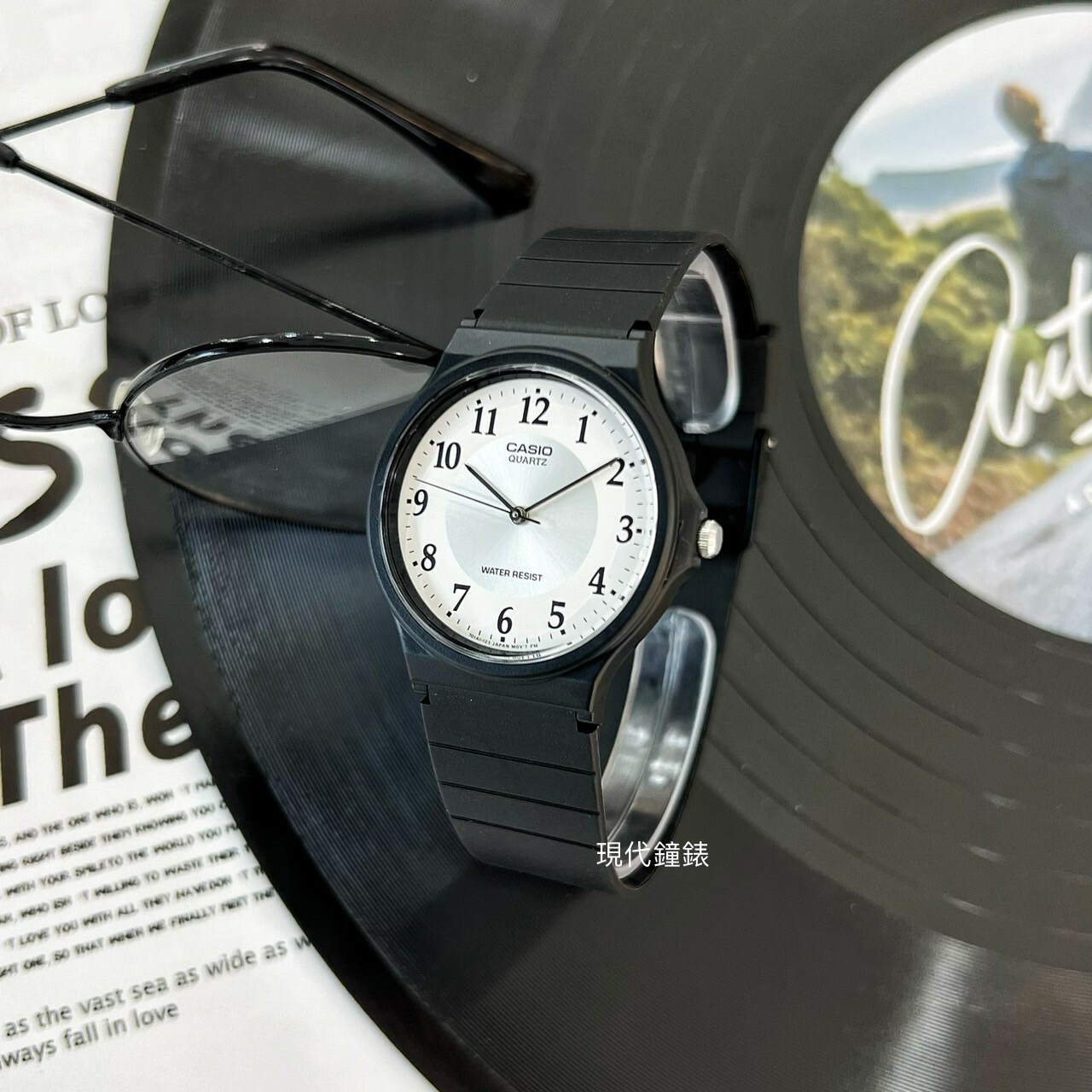 【CASIO 卡西歐】超輕薄感數字錶 MQ-24-7B3 34.9mm 現代鐘錶
