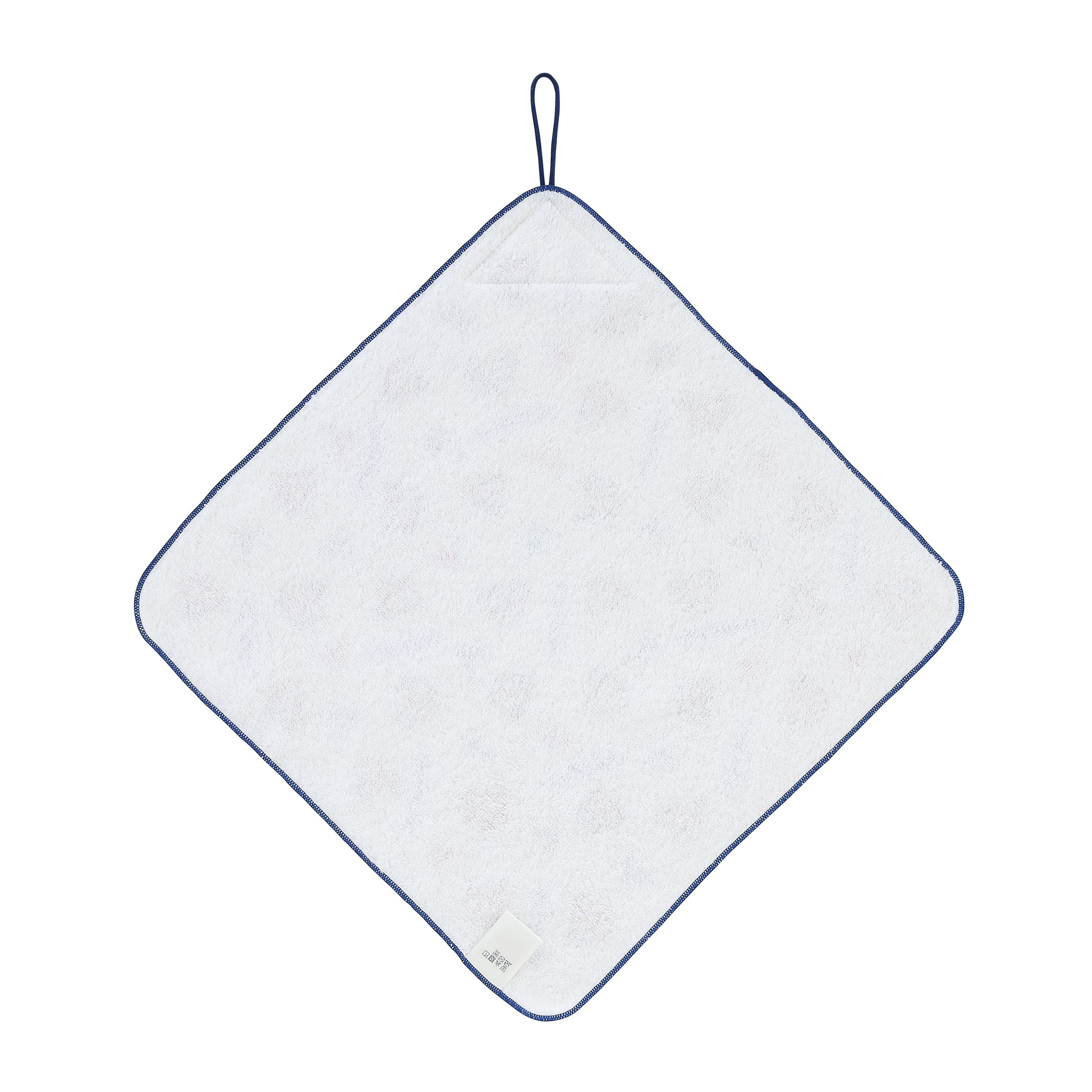 MIKI HOUSE BEAR附環毛巾-藏藍