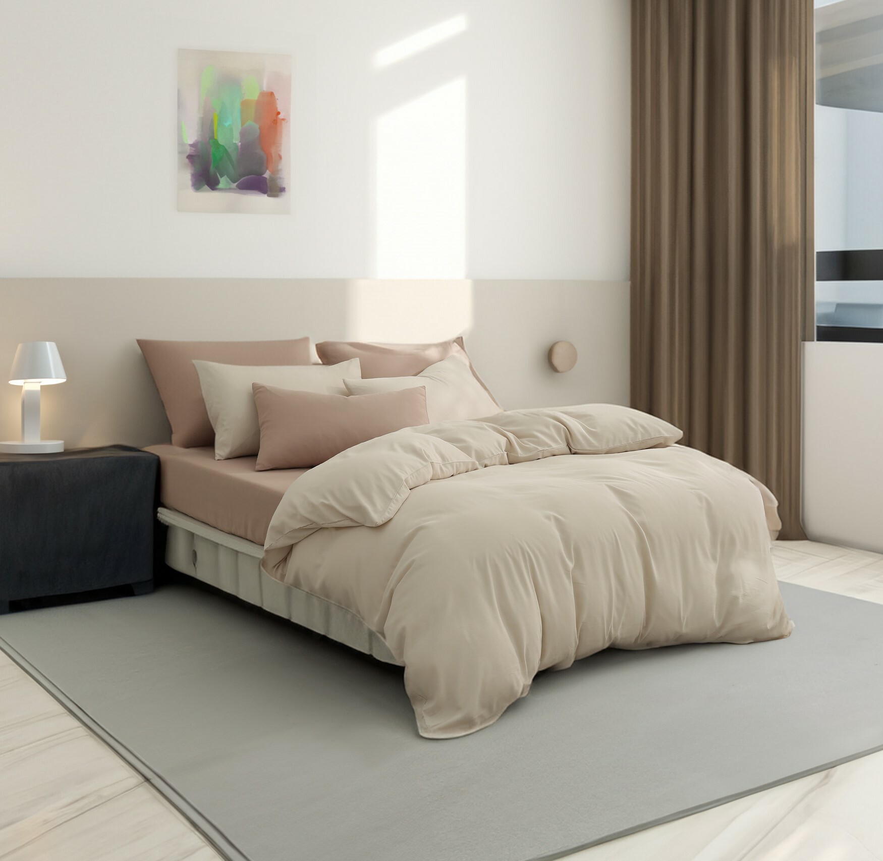 40支天絲｜50%萊賽爾｜自由搭配｜床包被套組