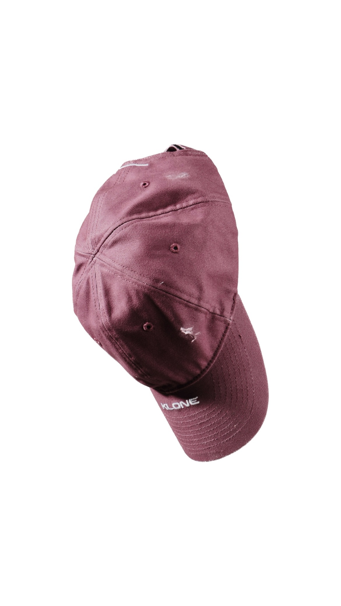 KLONE FW23 COLLECTION “ Daily Sense ”  - “ KLONE “ Embroidered Cap - Grape