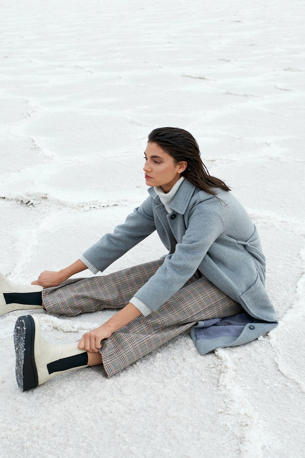 Nadine Coat 長版羊絨大衣