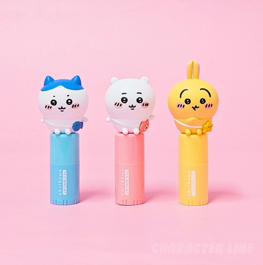 【現貨】韓國 吉伊卡哇 ちいかわ Chiikawa 小可愛 小八貓 烏薩奇 造型護唇膏