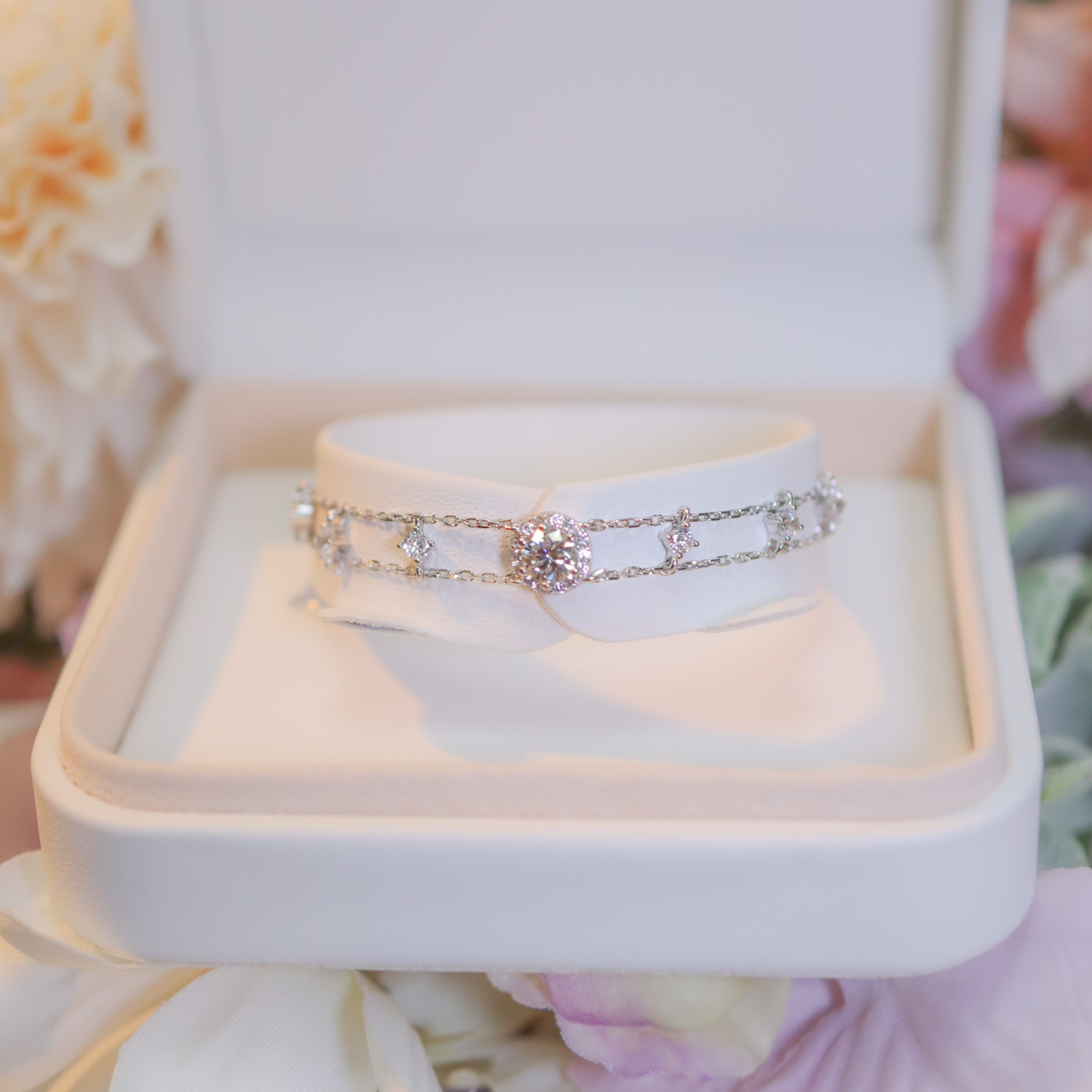 | 925純銀・白金 | 幸福銀河手鏈 | BR1039 |