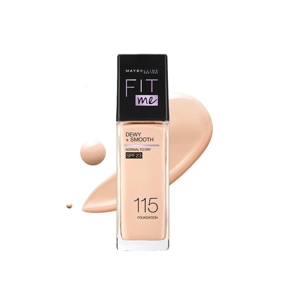 Maybelline New York - Fit Me 水潤柔滑粉底液 SPF23 #115 30ml
