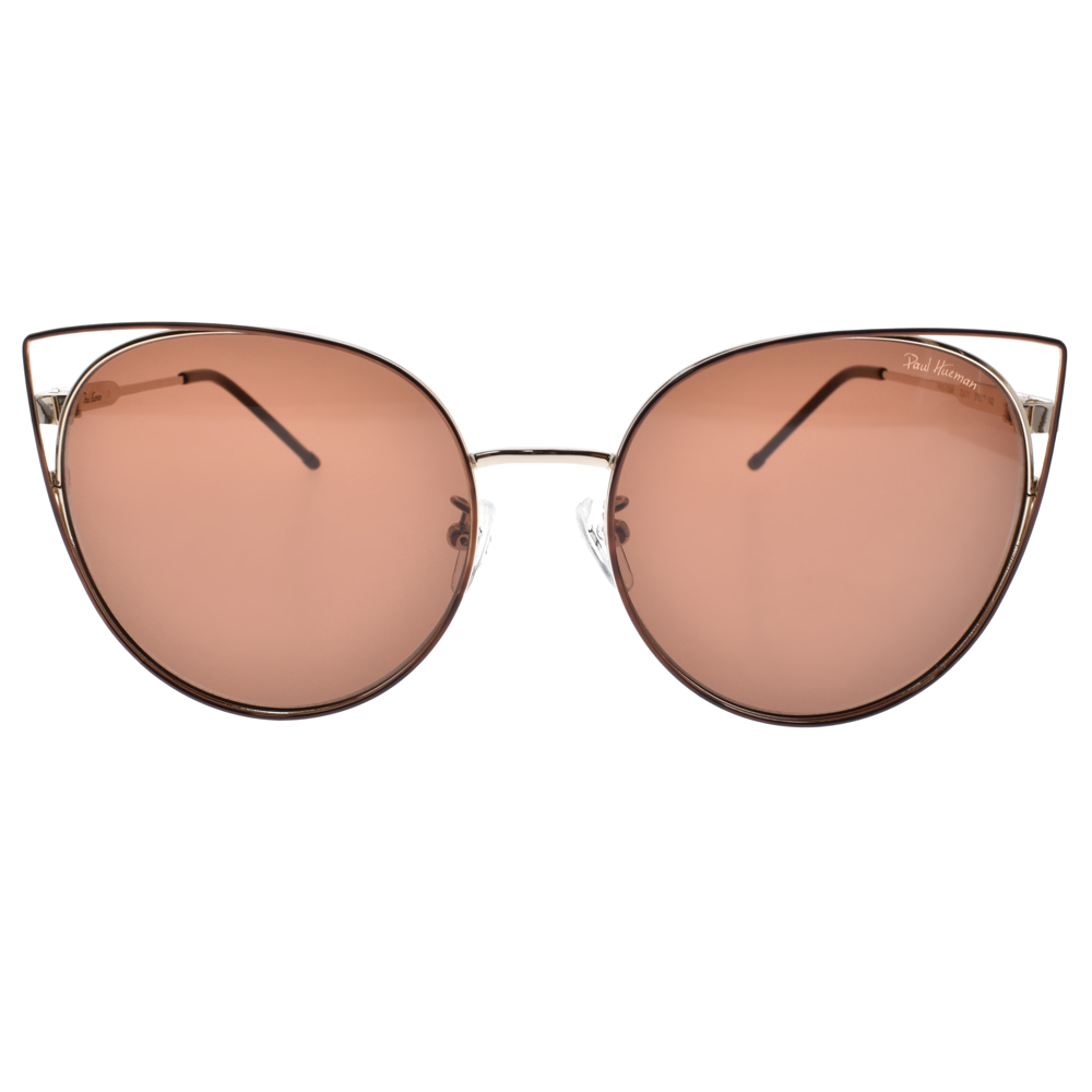 【PAUL HUEMAN】PHS1104A C11 貓眼造型圓框太陽眼鏡
