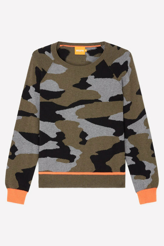 Camo Pop Jumper 迷彩針織上衣