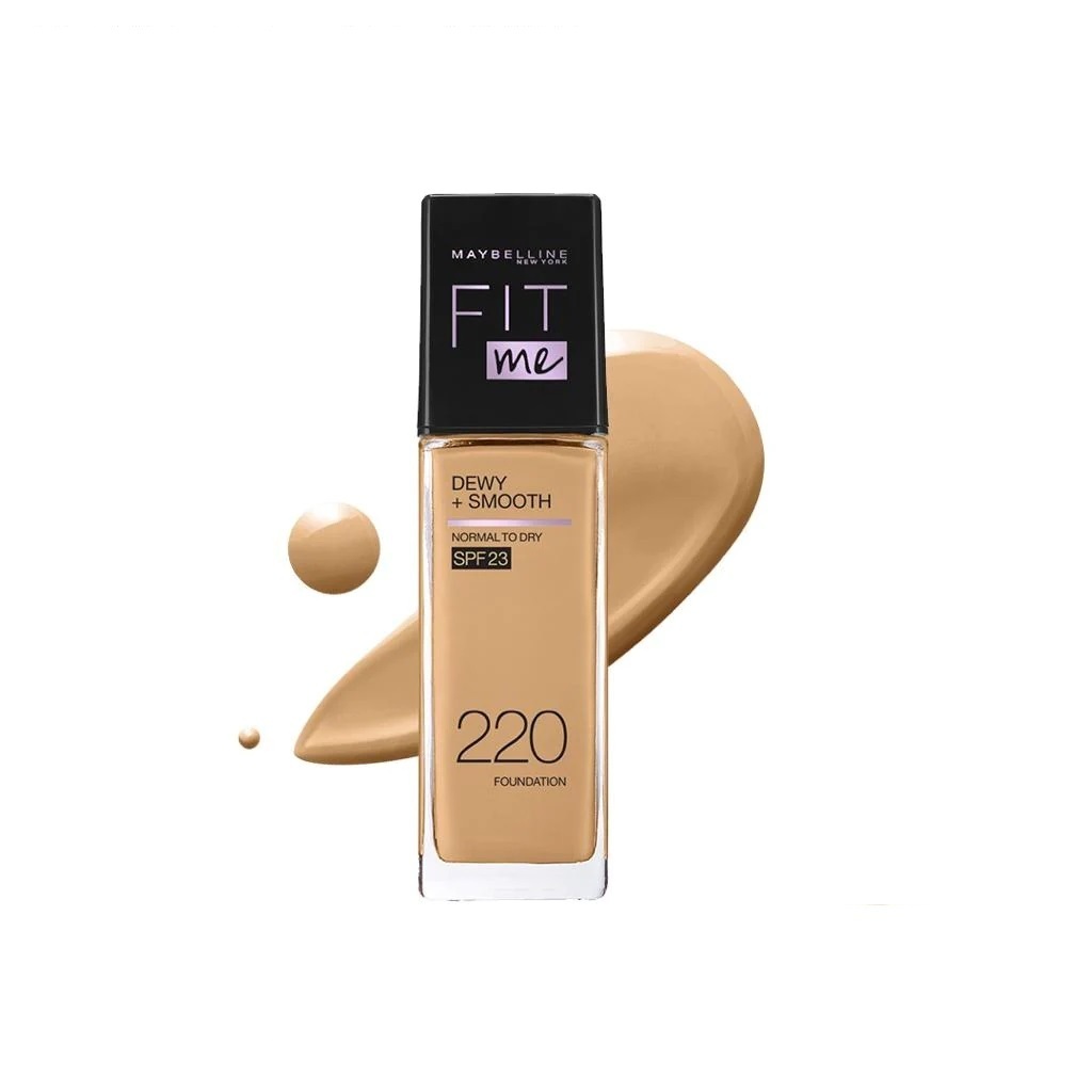 Maybelline New York - Fit Me 水潤柔滑粉底液 SPF23 #220 30ml