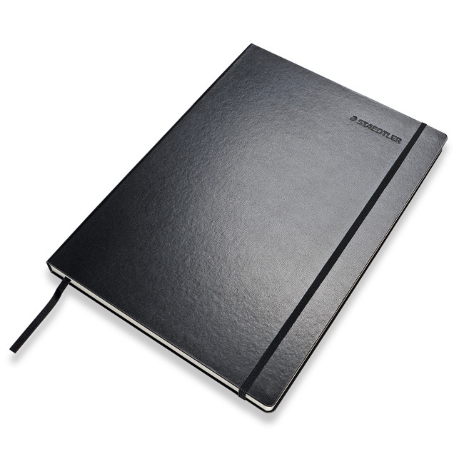 STAEDTLER施德樓 Ⅹ Leuchtturm1917 聯名款 A4筆記本(黑)