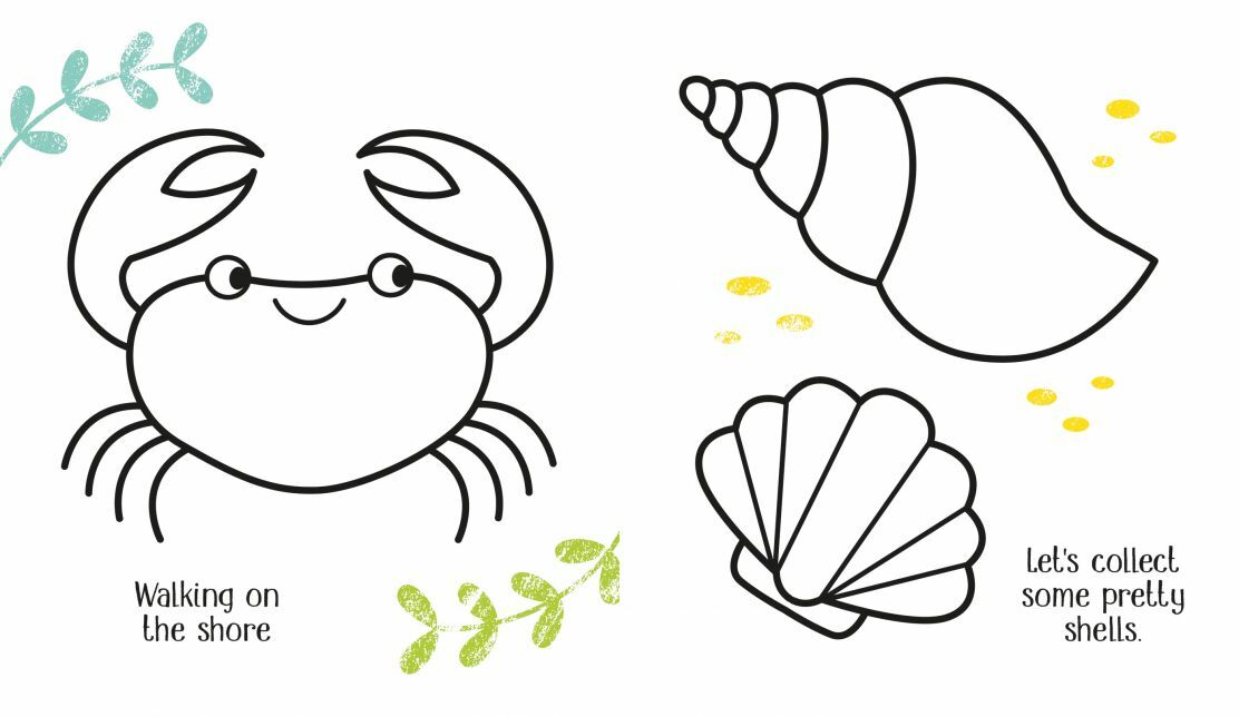First Colouring Seashore