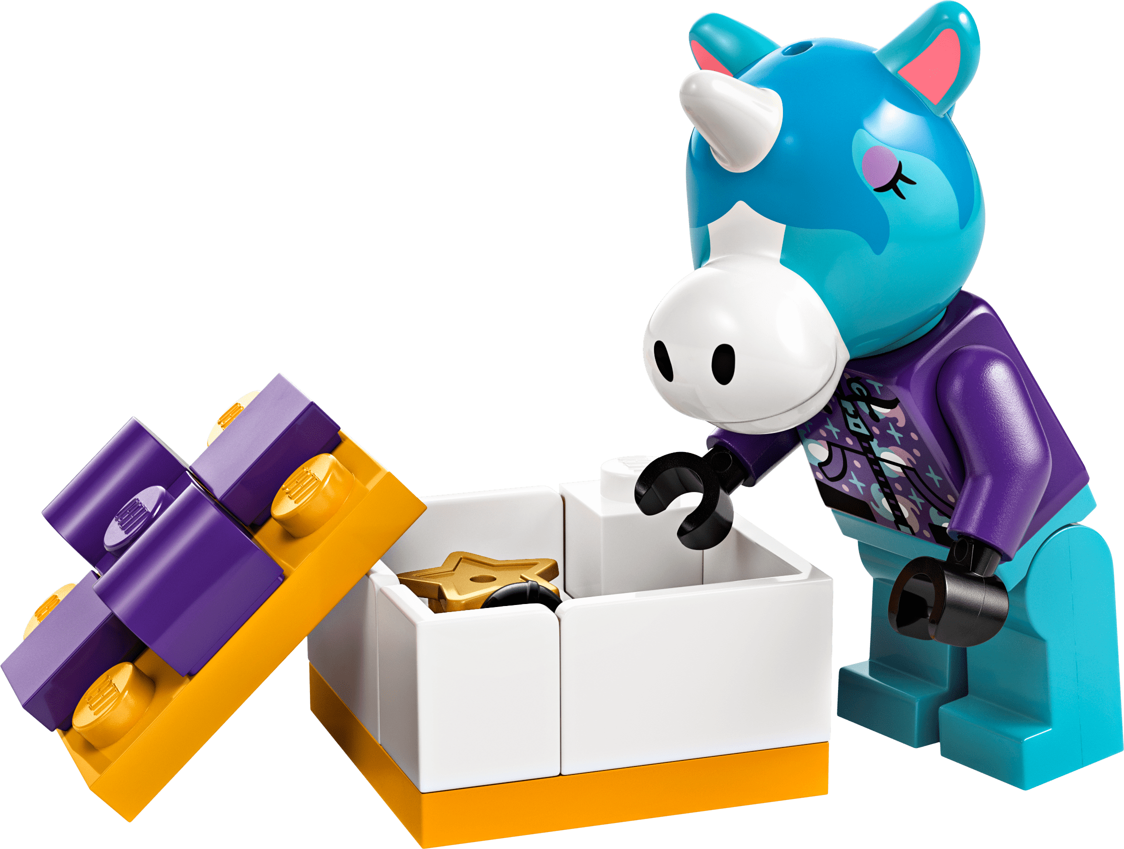ちゃっぴー 朱黎的生日派对77046 | Animal Crossing™ | LEGO.com CN