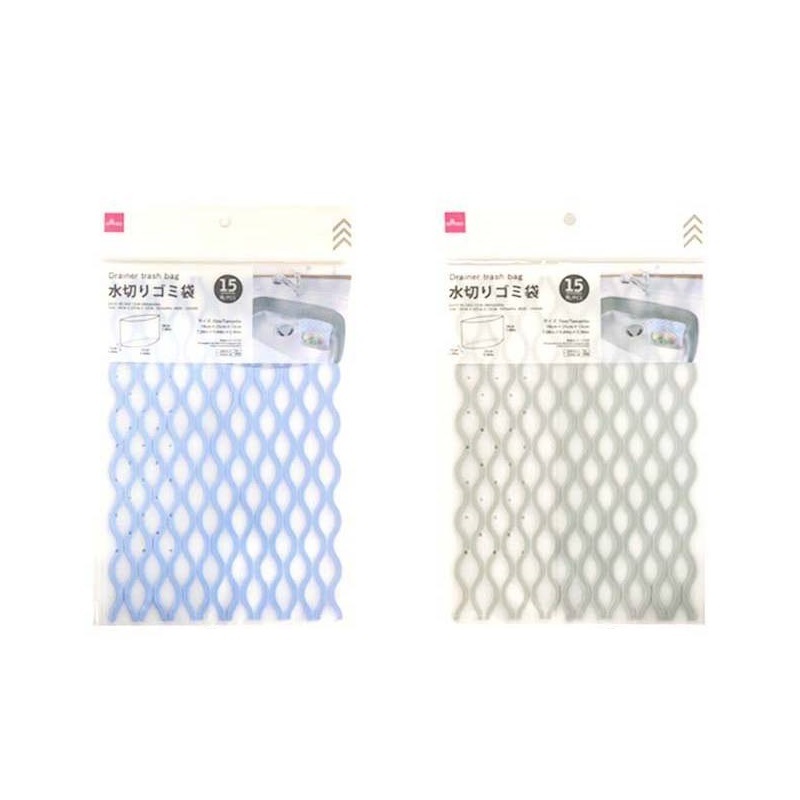 廚餘瀝水袋/波浪 18x25x15cm 15入