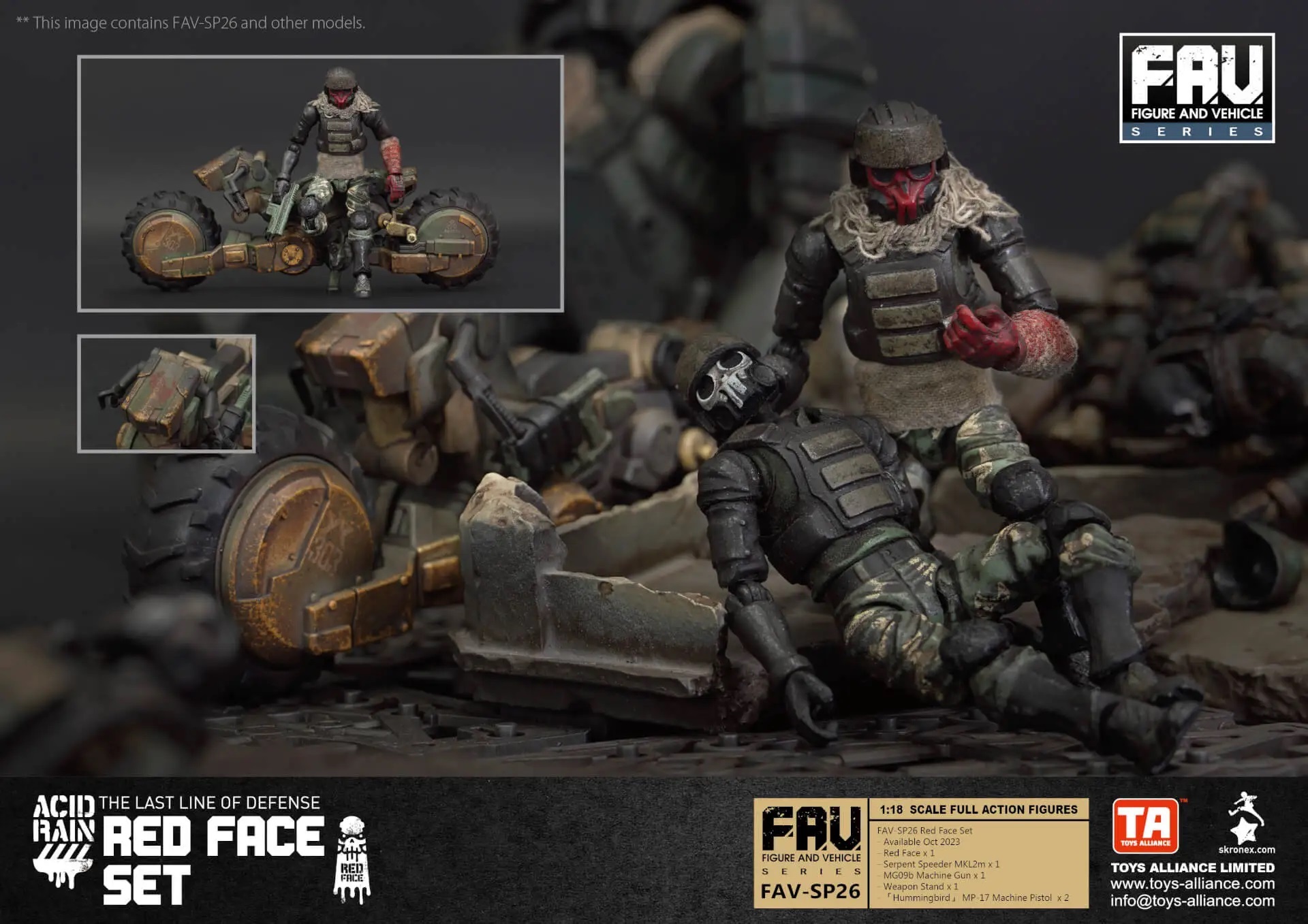 Toys Alliance : FAV-SP26  Acid Rain 赤臉套裝