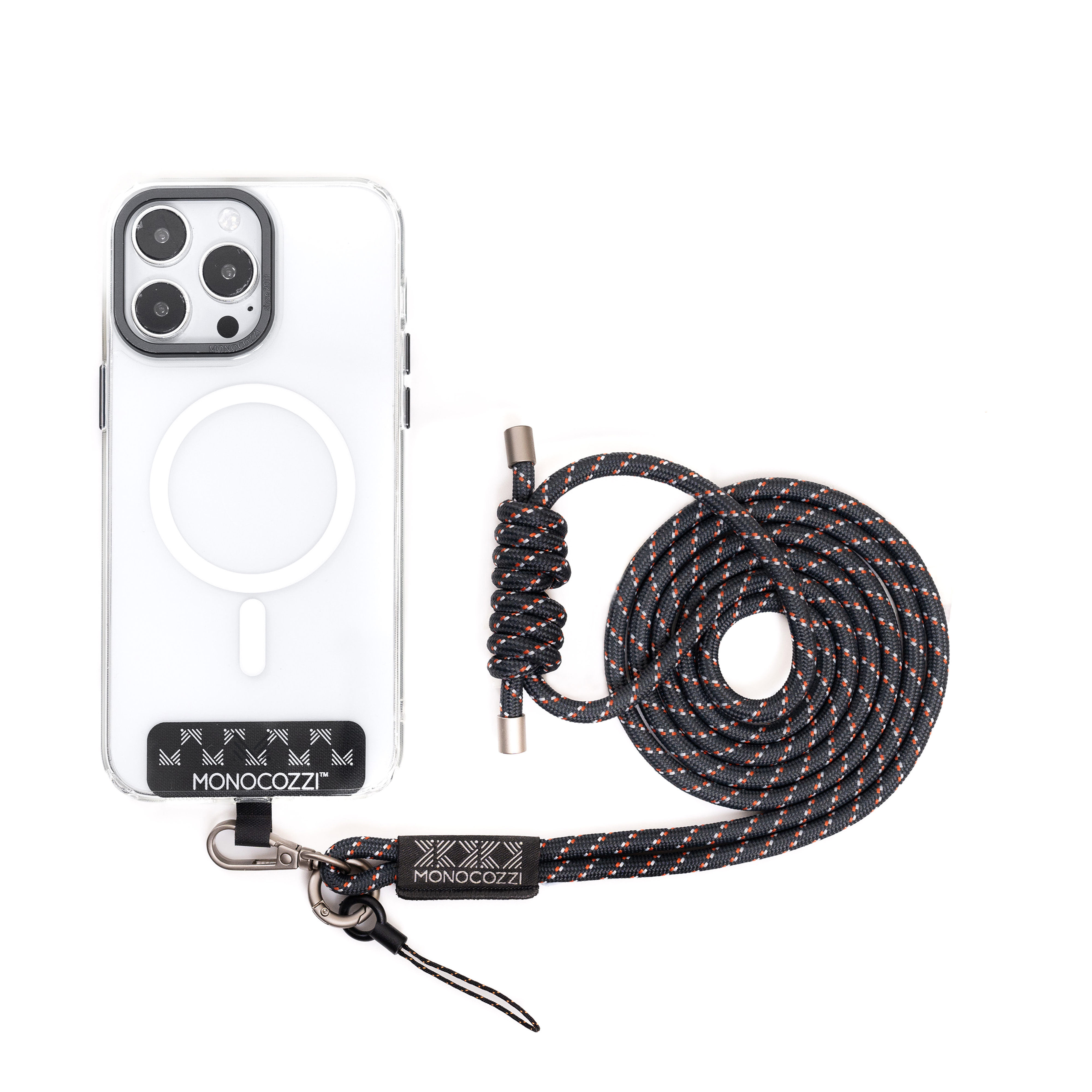 ESSENTIALS | Rope Phone Strap for iPhone with AirPods Pro Lanyard - Prussian Blue