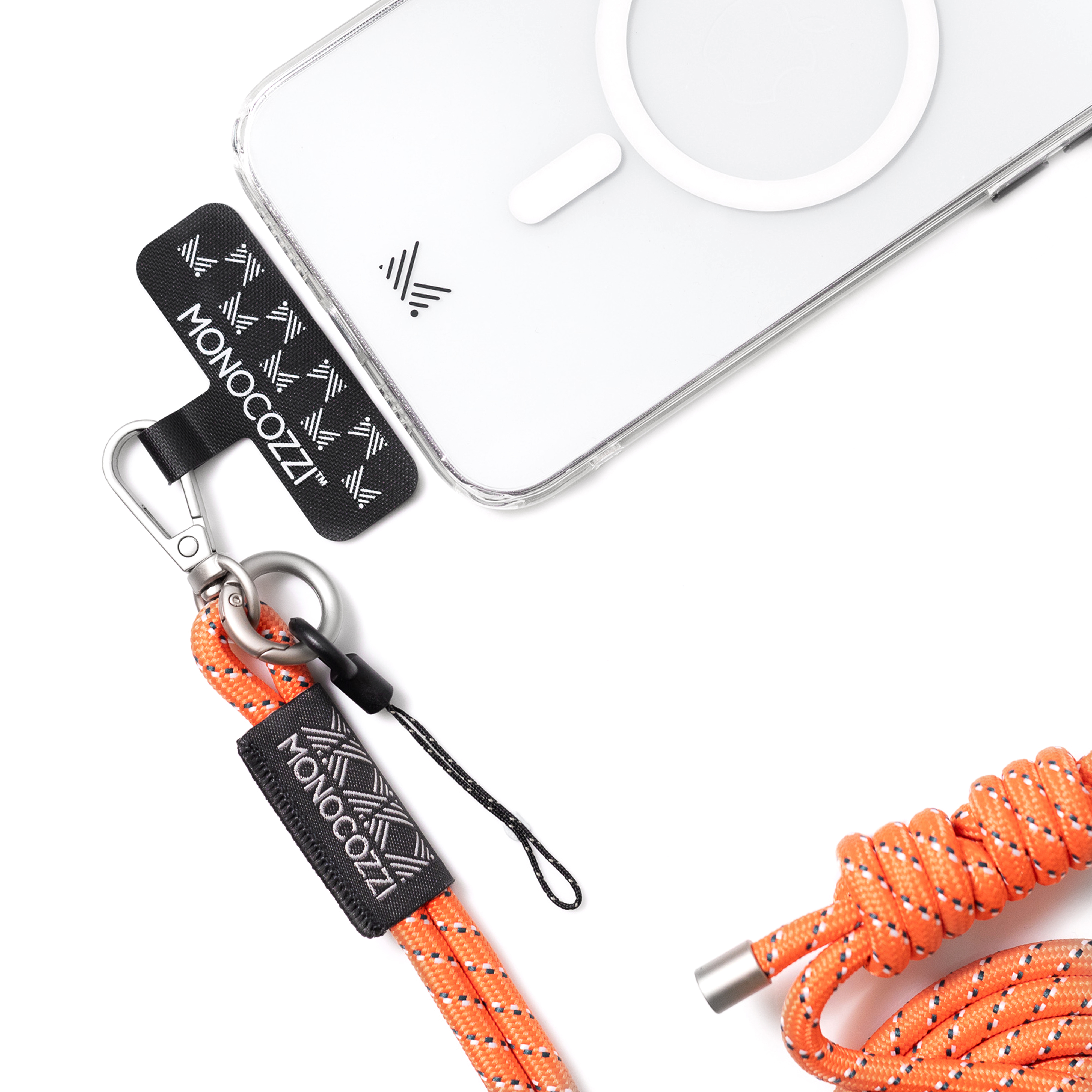ESSENTIALS | Rope Phone Strap for iPhone with AirPods Pro Lanyard - Terracotta