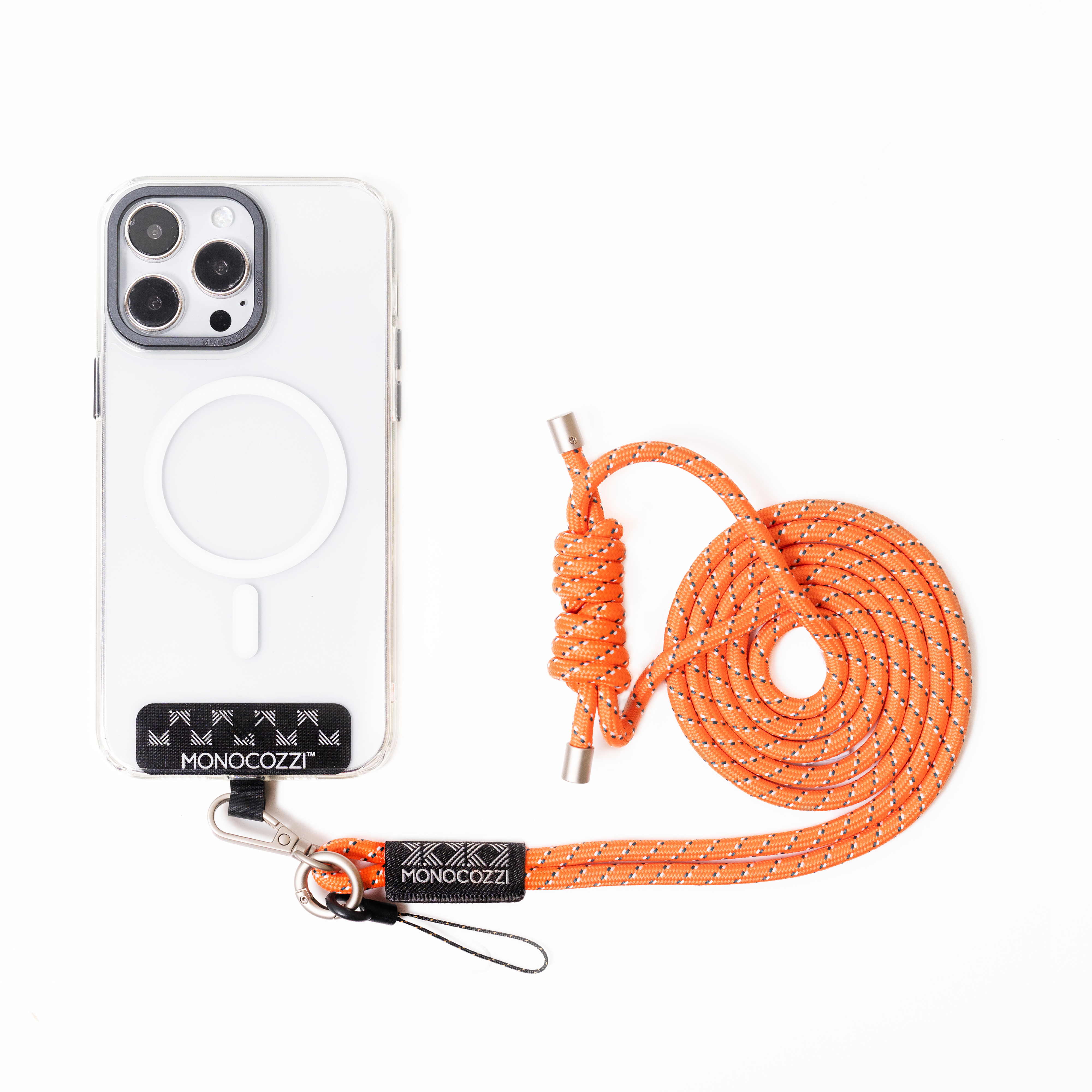 ESSENTIALS | Rope Phone Strap for iPhone with AirPods Pro Lanyard - Terracotta