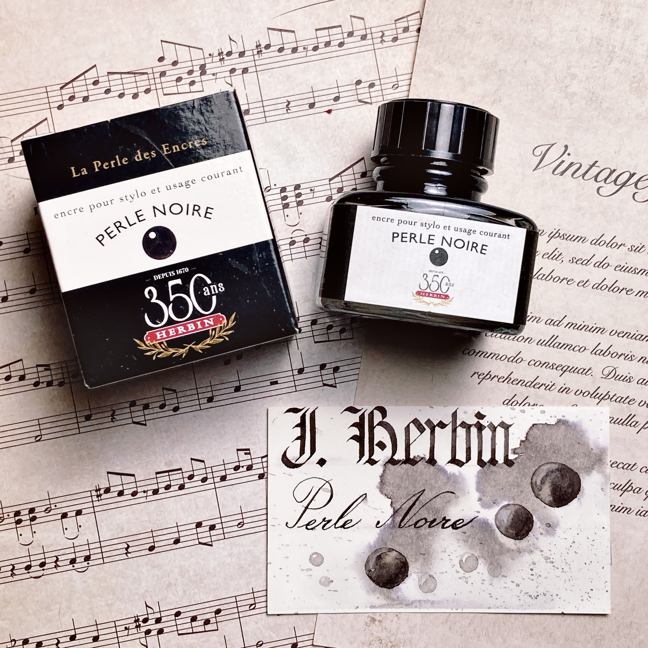 J. Herbin ｜鋼筆墨水（大罐：30ML）