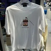 [S] NERDY CHOCOLATE S/S T-SHIRT (NERDY ORIGIN FIT),WHITE, PNES23KG200005 (SN404)