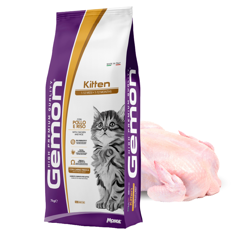 Gemon |雞肉火雞幼貓糧7kg (GEM-7257)