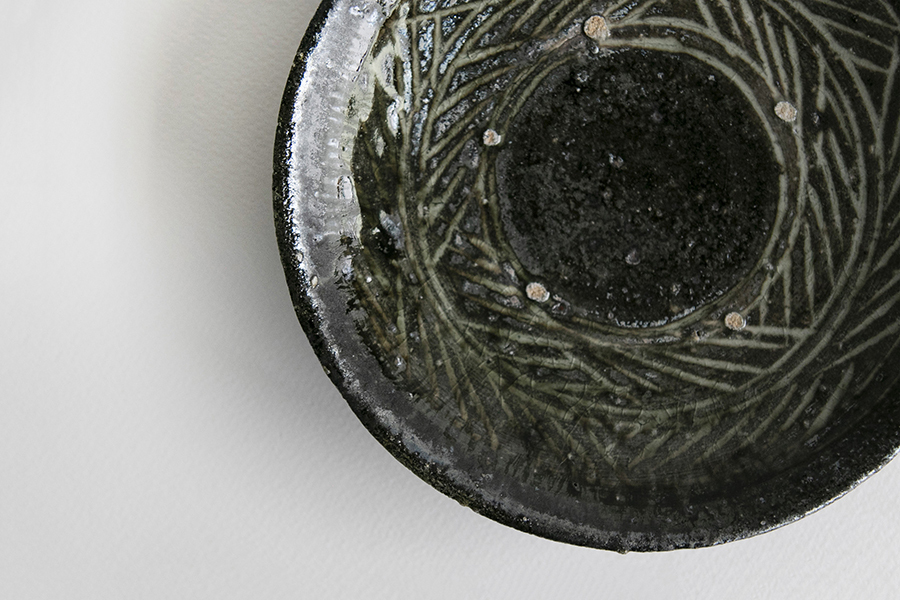 八田亨/黒三島/5寸（約15.5cm）民藝 皿 - メルカリ