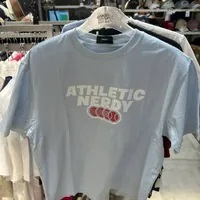 [S] NERDY ATHLETIC S/S T-SHIRT (NERDY ORIGIN FIT),SKY BLUE, PNEU23KG071405 [FINAL SALE] (SN409)