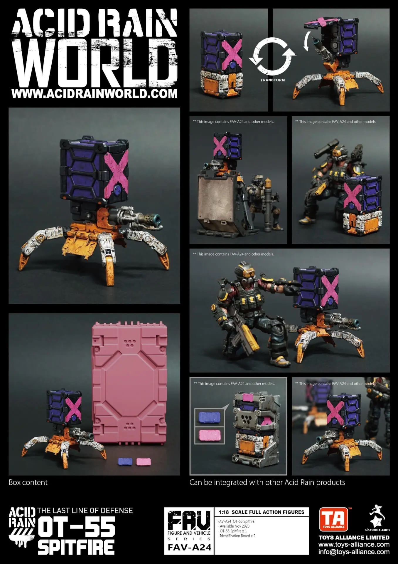 Toys Alliance : 1/18 FAV-A24 OT-55 叉火