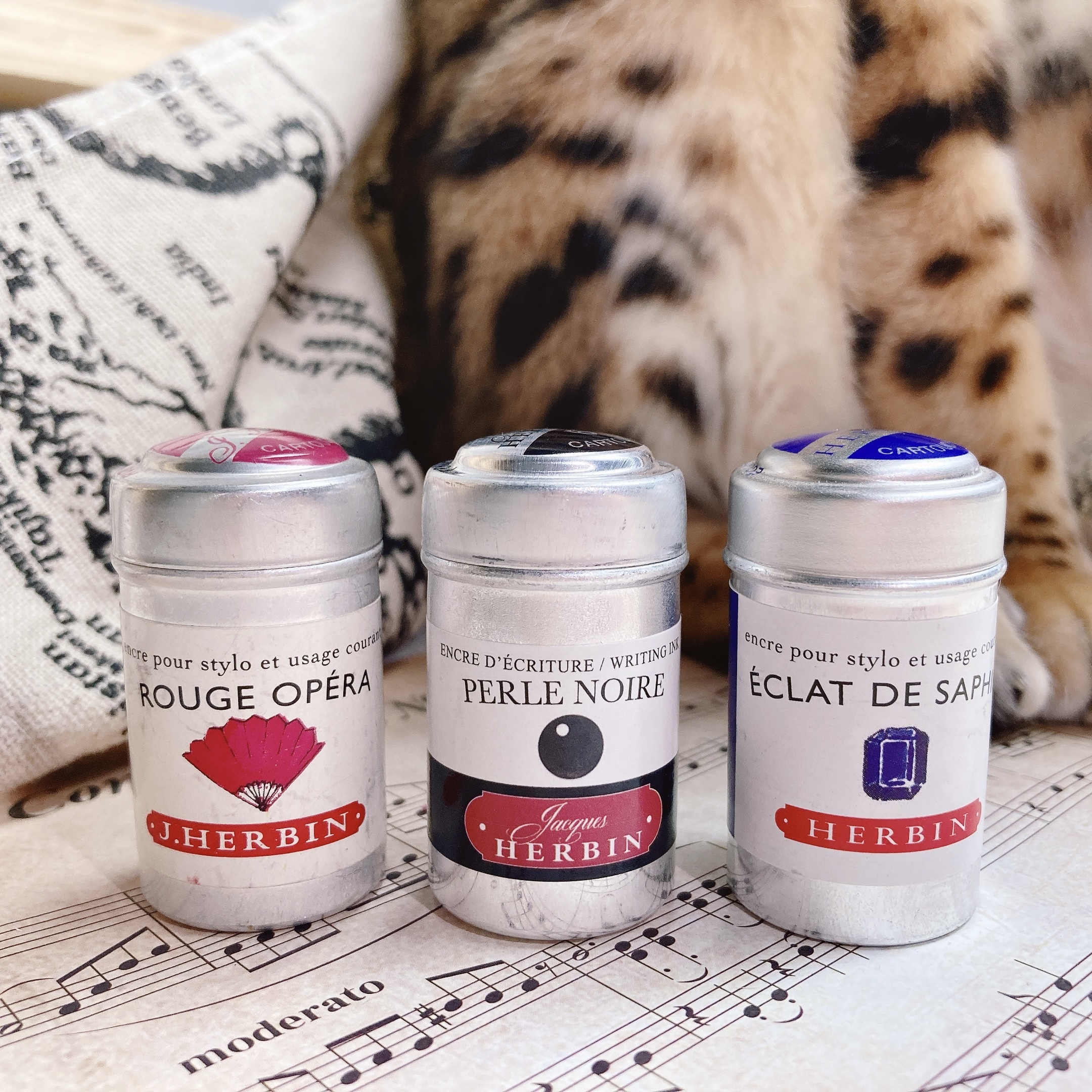 J. Herbin ｜鋼筆墨水 (歐規卡式墨水）