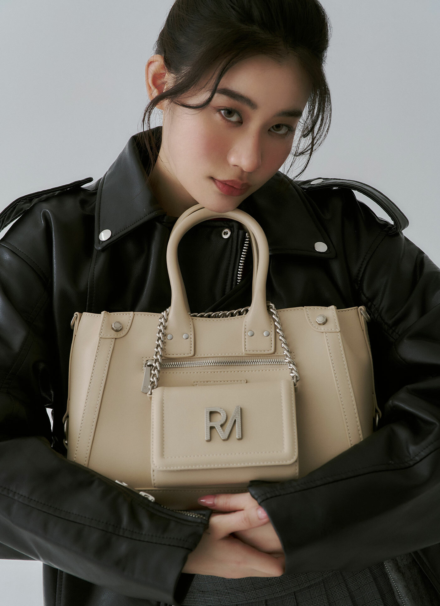 黑膠狂想(L)｜Ella支線｜手提包｜ROBINMAY 官方網站(RM)