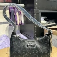 [S] NERDY PNES23AA200101 MONOGRAM HOBO BAG,BLACK, 8809921773978 (SN416)