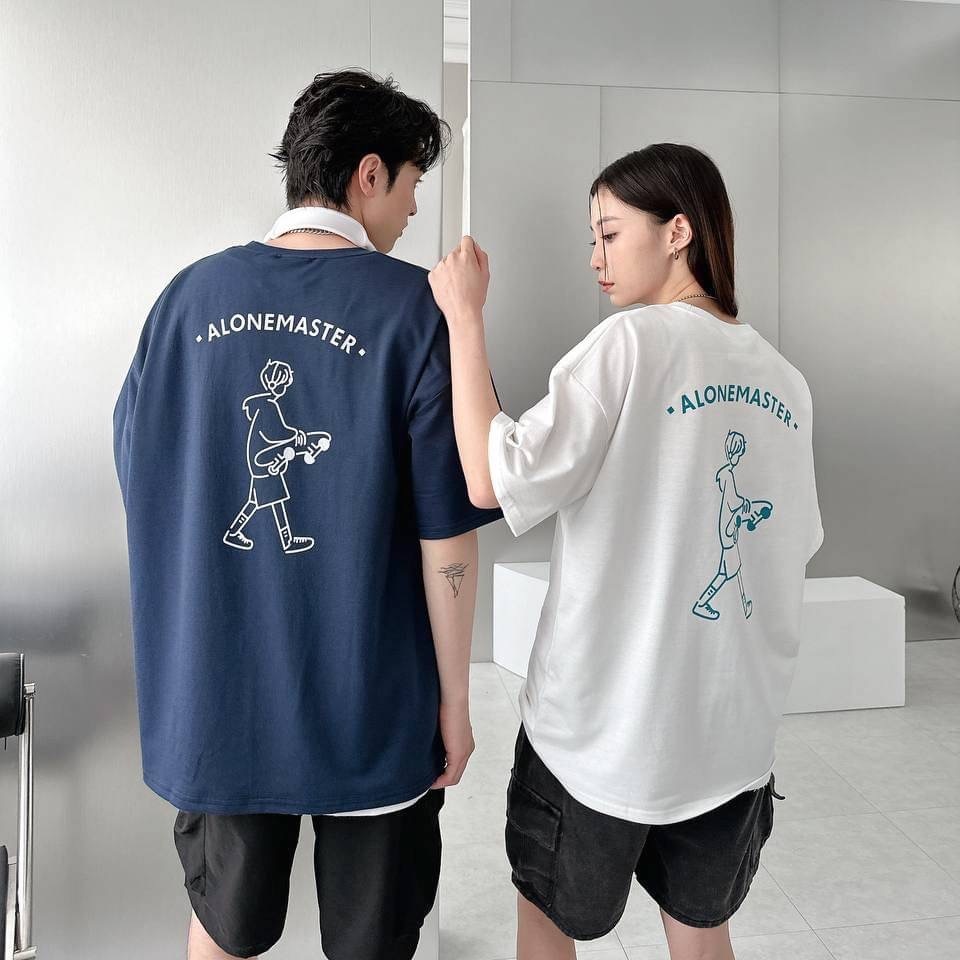 ALONE 滑板男孩 短T (4colors)