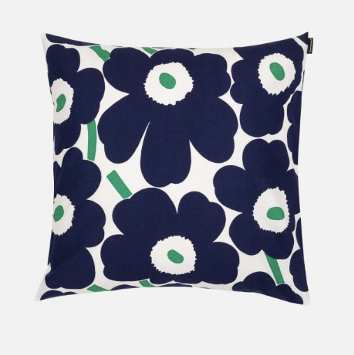 代購現貨 | (香港無得賣|芬蘭特別版cross over環保系列) Marimeko blue x green unikko cushion cover