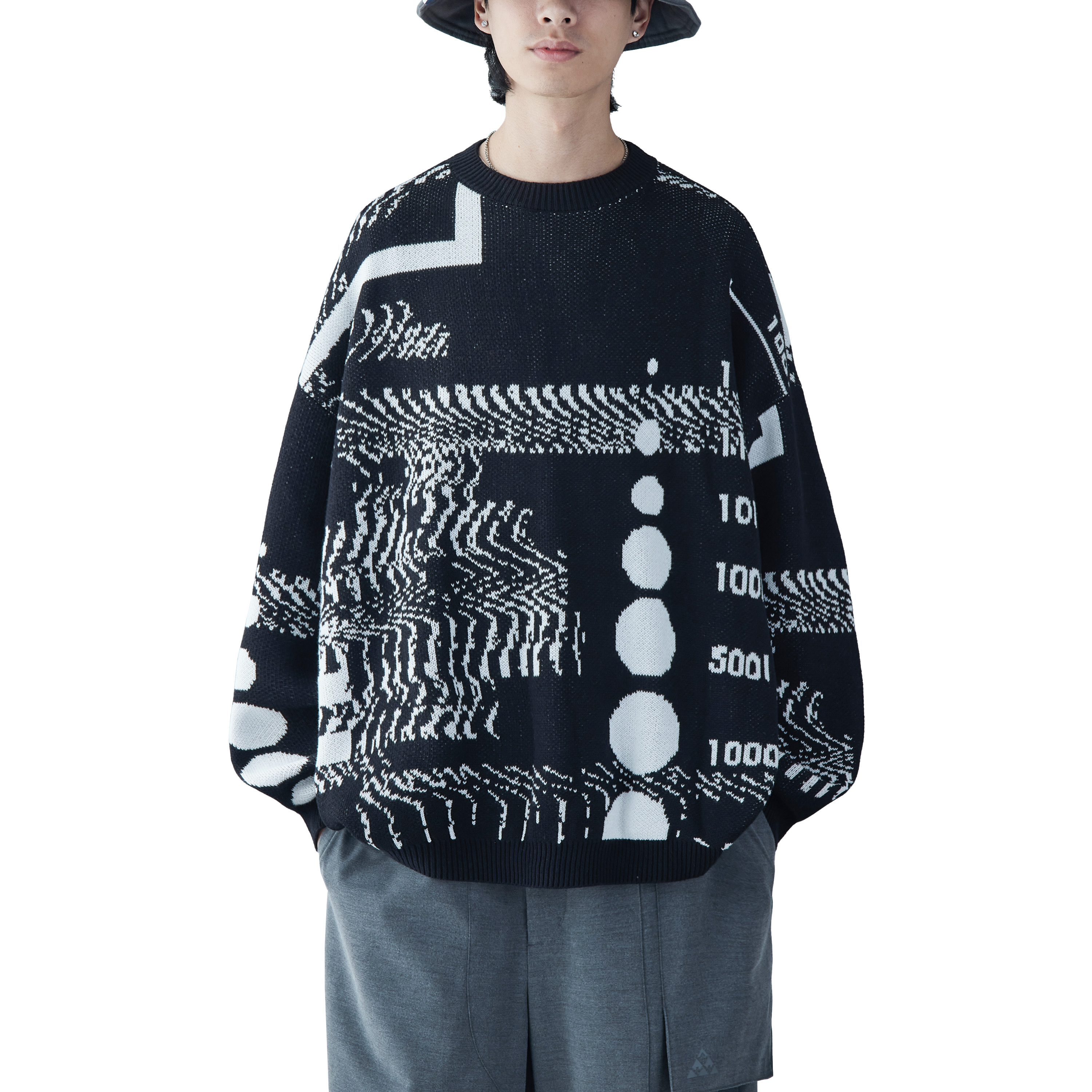 TIGHTBOOTH COVID-19 KNIT SWEATER タイトブースプロダクション