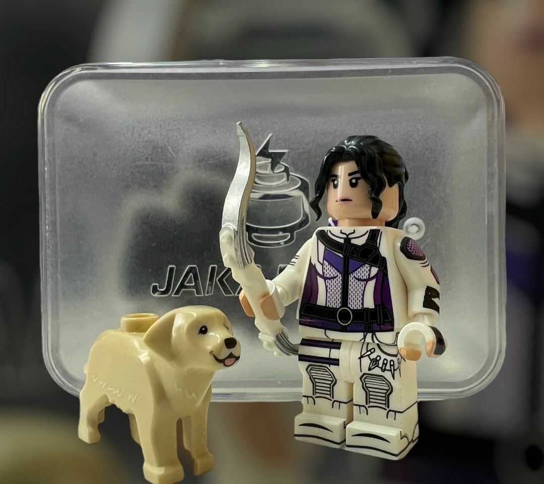 【Jaka brick X Phoenix Customs】弓箭手 實習生 + 狗 (白色)