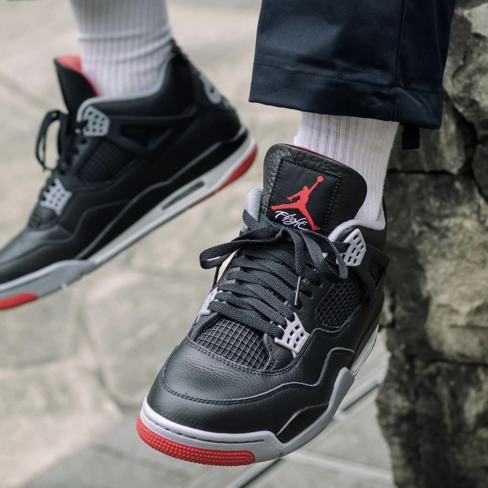 <快速出貨> Nike Jordan 4 Retro Bred Reimagined 黑紅FV5029006