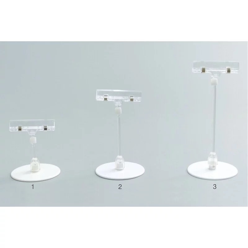 POP夾具 10cm圓盤桌上型 (止滑)+橫夾 1入/包【1-70506】