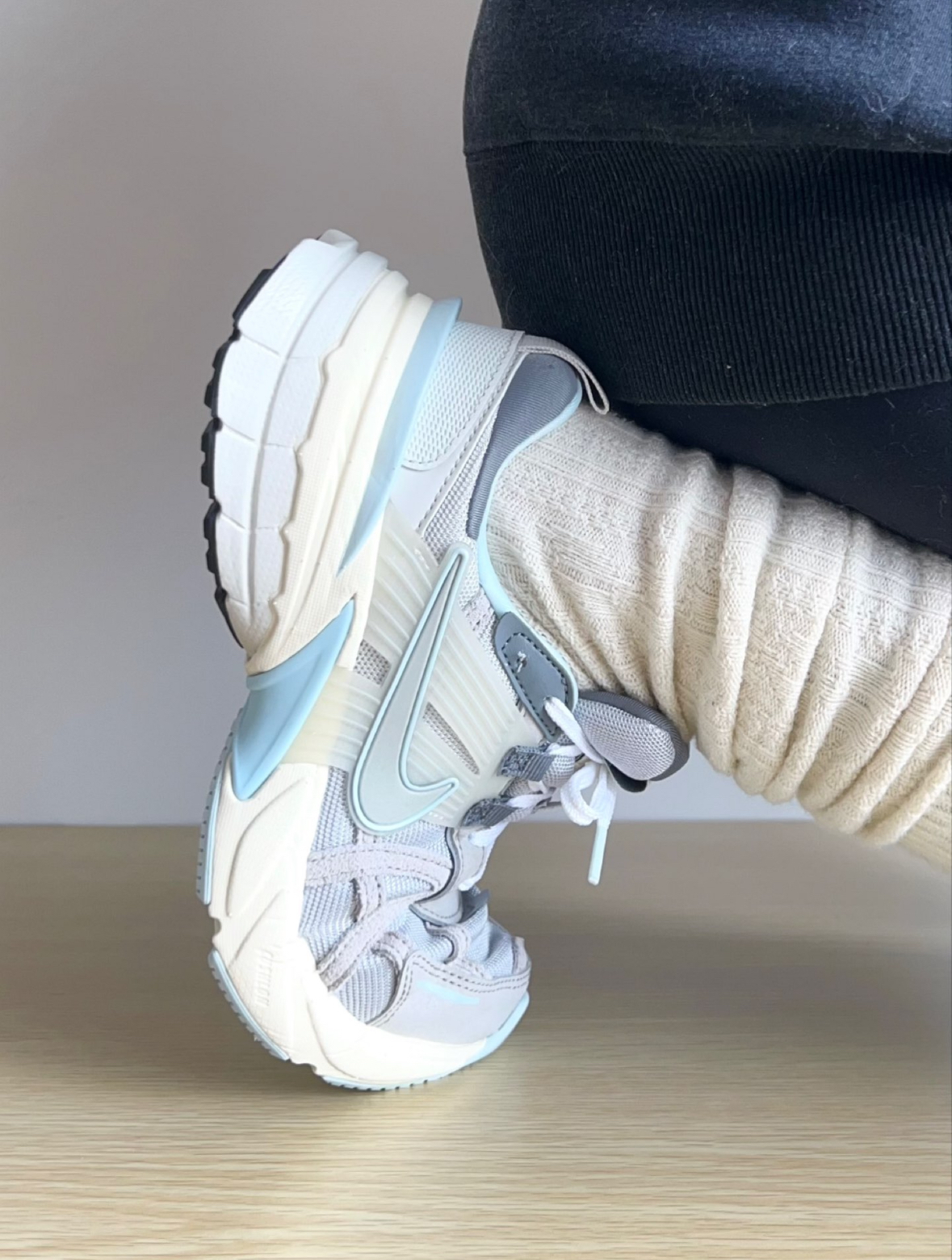 Nike V2K run 冰藍  灰 復古 老爹鞋 拼接 慢跑鞋 FZ3596-072/預購